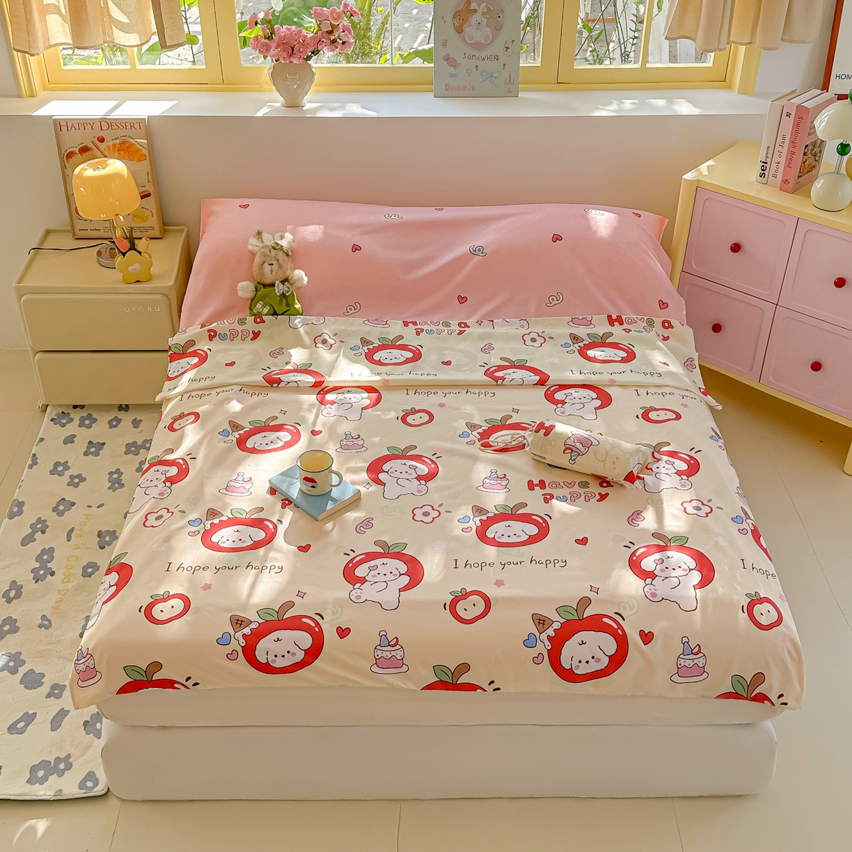 91家纺网 家纺一手货源 找家纺 （总）柒星睡袋 2025新款新升级mini收纳袋印花系列隔脏睡袋