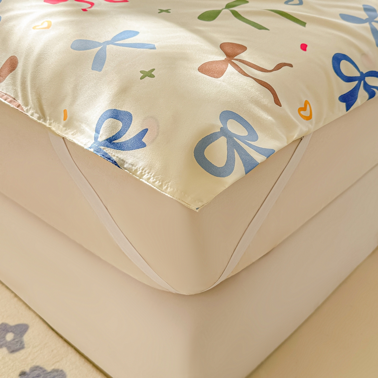 91家纺网 家纺一手货源 找家纺 柒星睡袋 2025新款新升级mini收纳袋印花系列隔脏睡袋 丝恋