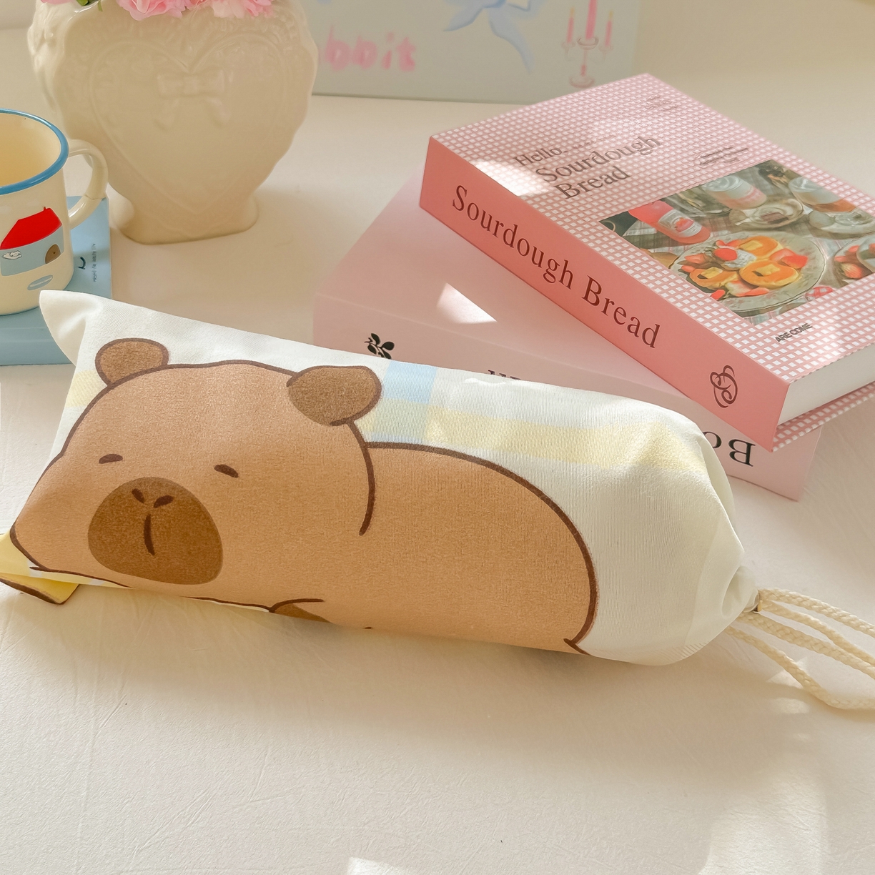 91家纺网 家纺一手货源 找家纺 柒星睡袋 2025新款新升级mini收纳袋印花系列隔脏睡袋 （小号只做丝恋，海军小狗，黄油小熊）组合图仅供展示不可下单