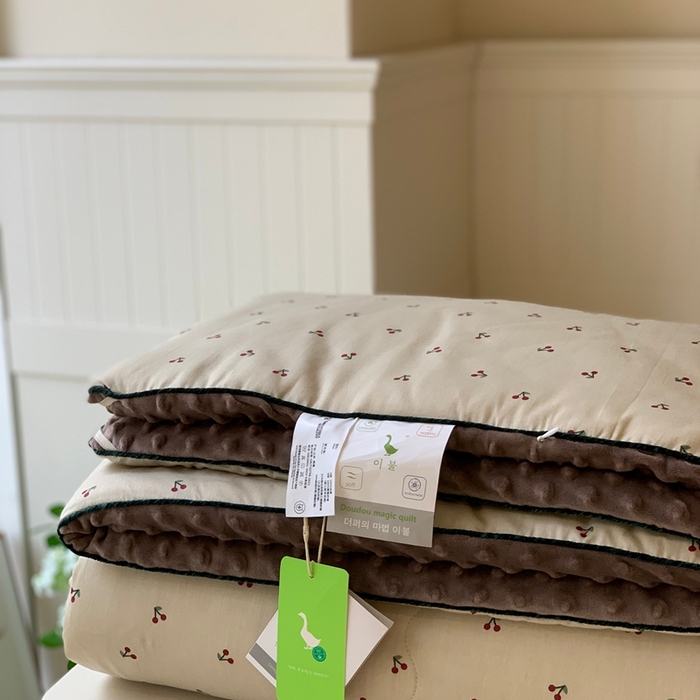 91家纺网 家纺一手货源 找家纺 （总）汇庭 2025秋冬新款·幸运双豆春秋被系列