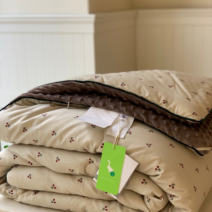 91家纺网 家纺一手货源 找家纺 （总）汇庭 2025秋冬新款·幸运双豆春秋被系列