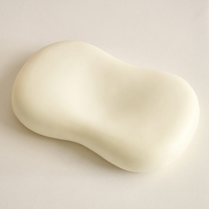 91家纺网 家纺一手货源 找家纺 明星枕业 2025新款儿童记忆枕头护颈椎3-6岁以上幼儿园专用宝宝助睡眠软枕芯 开心熊-灰