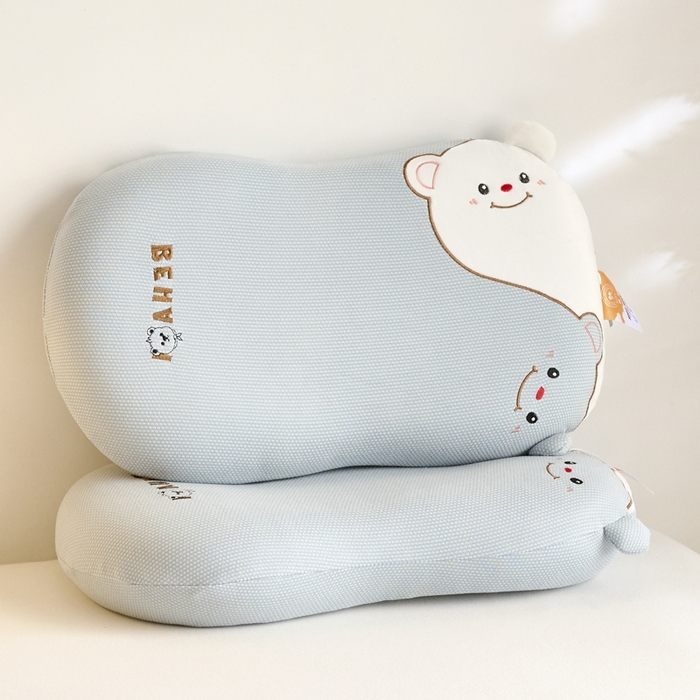 91家纺网 家纺一手货源 找家纺 （总）明星枕业 2025新款儿童记忆枕头护颈椎3-6岁以上幼儿园专用宝宝助睡眠软枕芯