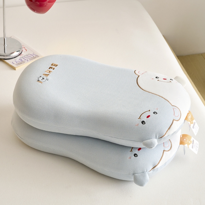 91家纺网 家纺一手货源 找家纺 （总）明星枕业 2025新款儿童记忆枕头护颈椎3-6岁以上幼儿园专用宝宝助睡眠软枕芯