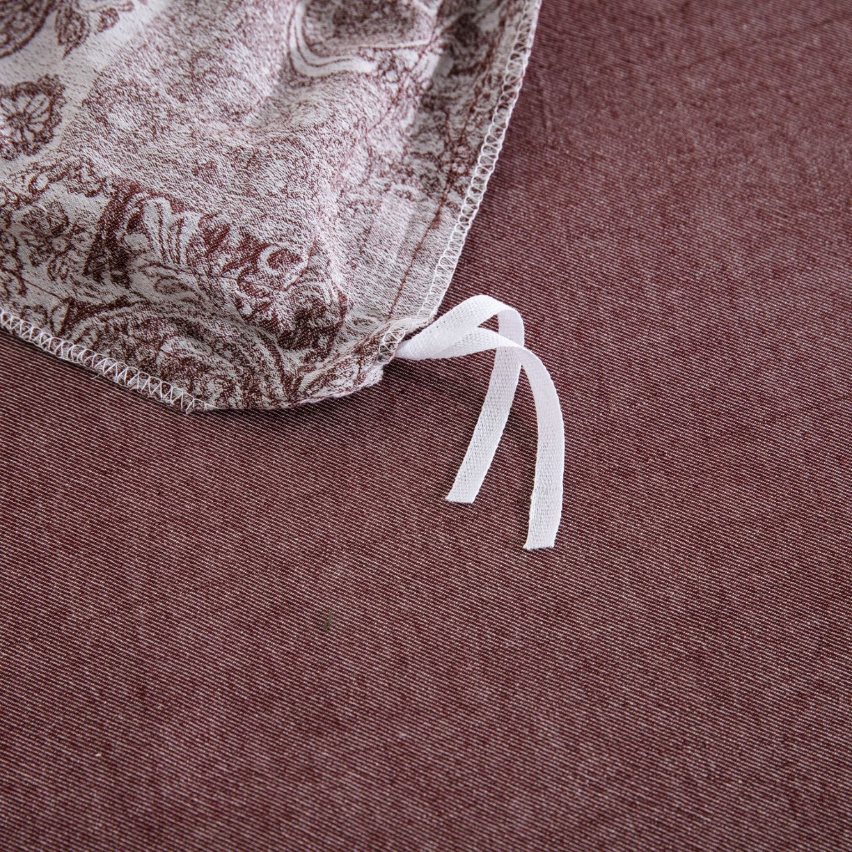 91家纺网 家纺一手货源 找家纺 （总）仰望棉麻双层纱供应链 2025新款韩系兰亭序中古风全棉色织提花四件套