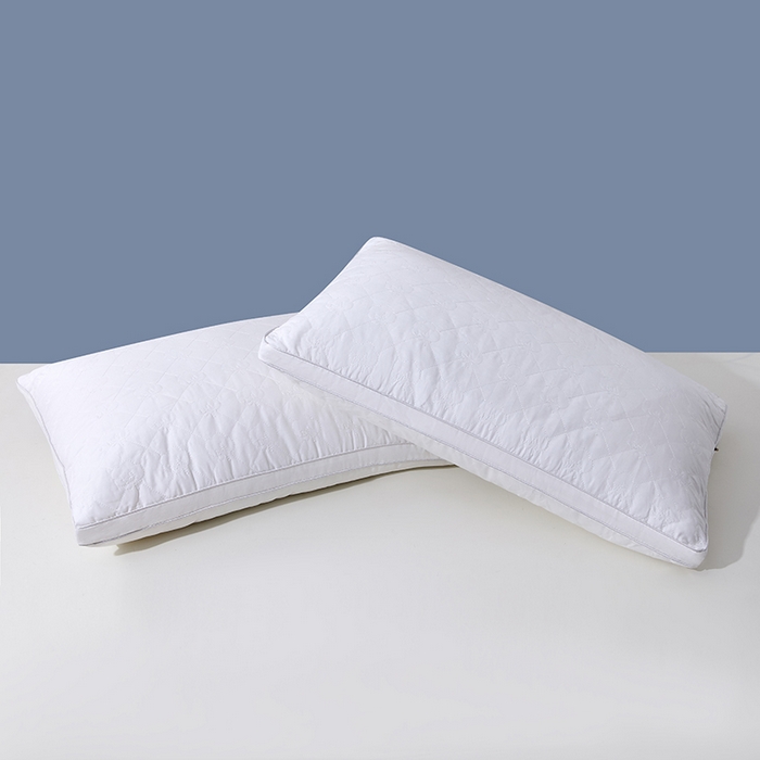 91家纺网 家纺一手货源 找家纺 （总）永乐枕芯 2025新款全棉斜纹棉花绗缝枕枕头枕芯