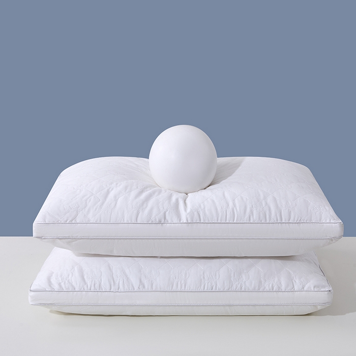 91家纺网 家纺一手货源 找家纺 （总）永乐枕芯 2025新款全棉斜纹棉花绗缝枕枕头枕芯