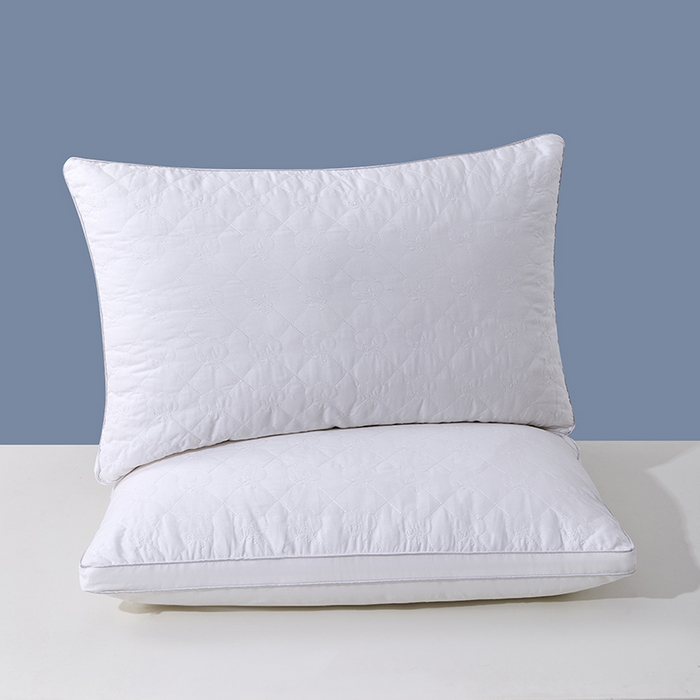 91家纺网 家纺一手货源 找家纺 （总）永乐枕芯 2025新款全棉斜纹棉花绗缝枕枕头枕芯