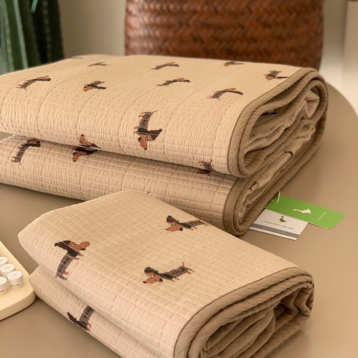 91家纺网 家纺一手货源 找家纺 （总）2024新款舒适床盖三件套-实拍