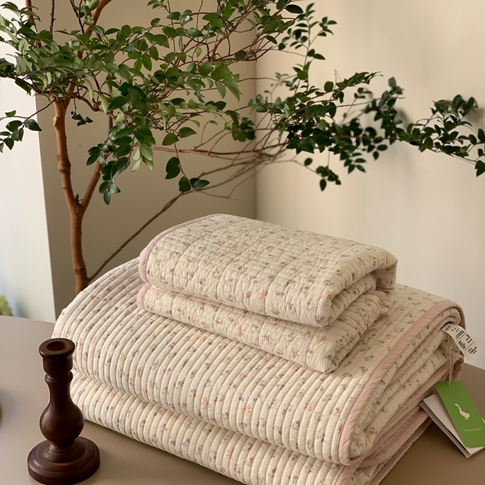 91家纺网 家纺一手货源 找家纺 （总）2024新款舒适床盖三件套-实拍