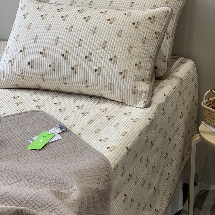 91家纺网 家纺一手货源 找家纺 （总）2024新款舒适床盖三件套-实拍