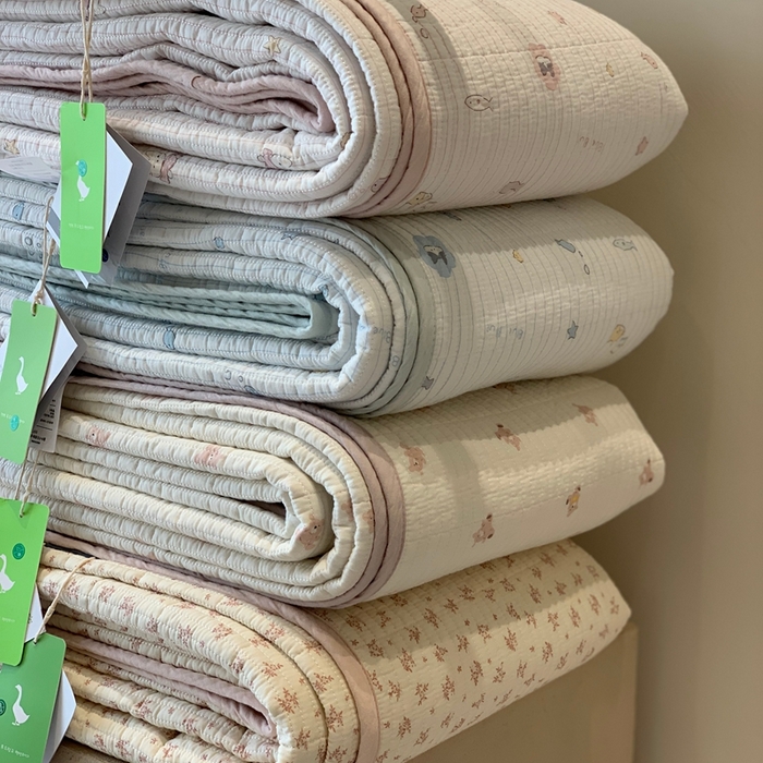 91家纺网 家纺一手货源 找家纺 （总）2024新款舒适床盖三件套-实拍