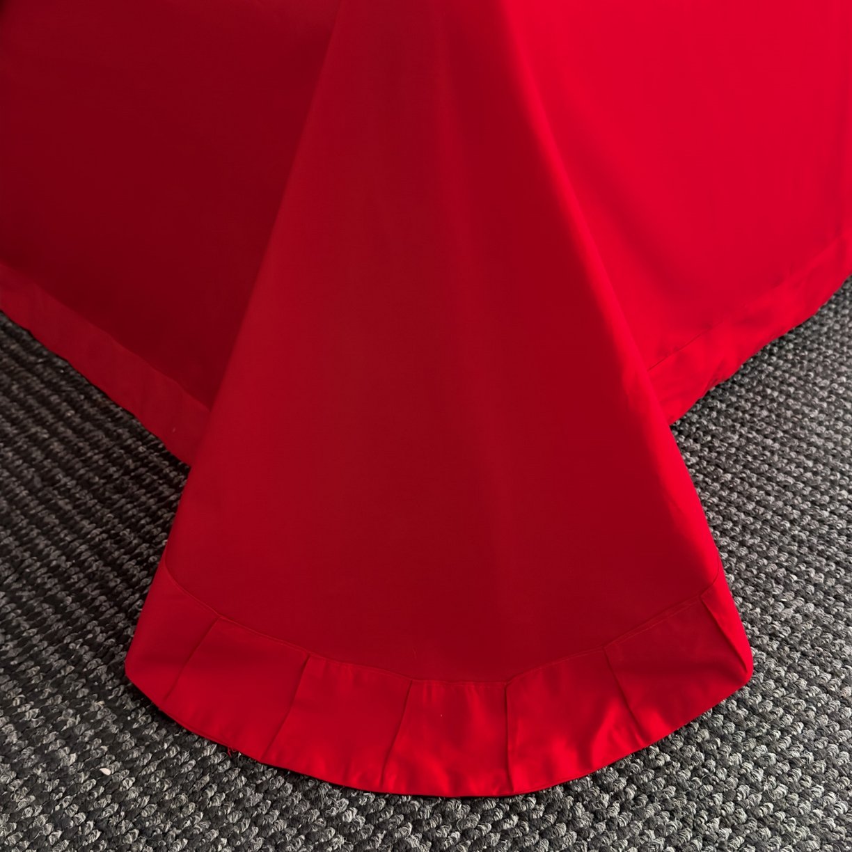 91家纺网 家纺一手货源 找家纺 娇伊诗婚庆 2025新款刺绣工艺全棉婚庆四件套系列 爱情故事