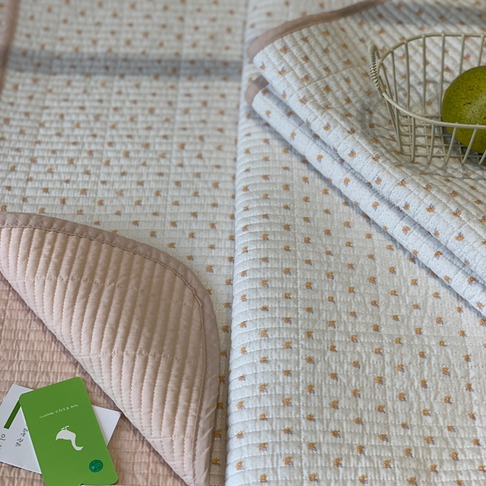 91家纺网 家纺一手货源 找家纺 2024新款舒适床盖三件套-实拍 花悦庄园