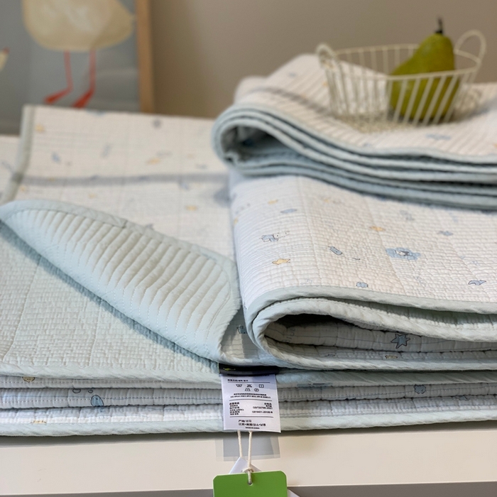 91家纺网 家纺一手货源 找家纺 2024新款舒适床盖三件套-实拍 兰小鱼