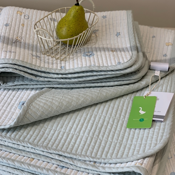 91家纺网 家纺一手货源 找家纺 2024新款舒适床盖三件套-实拍 兰小鱼