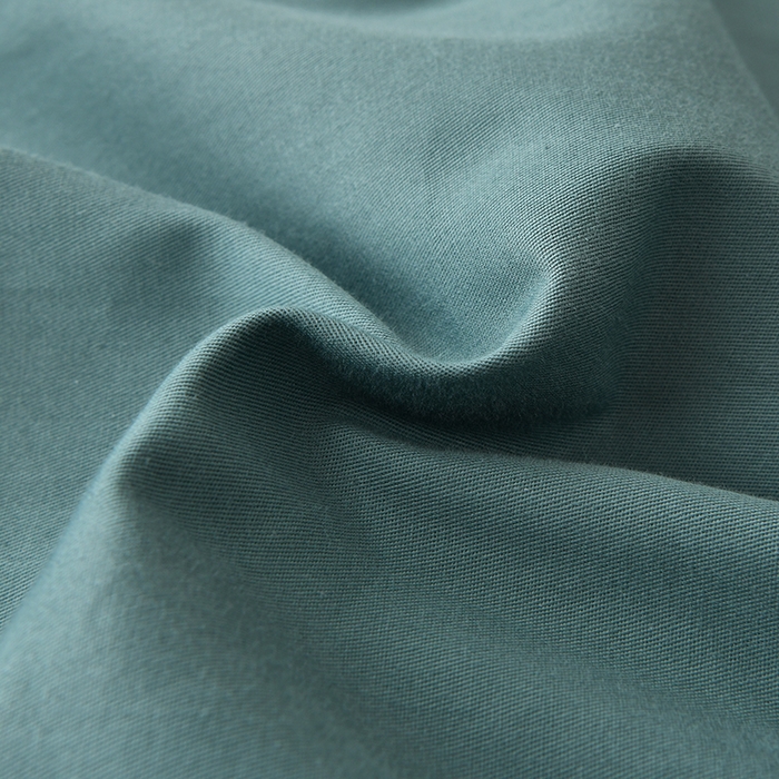 91家纺网 家纺一手货源 找家纺 宇彬家纺 2026直播热款A类13374全棉母婴级一字绣宽边枕套被套纯色四件套贡缎新疆长绒匹马棉轻奢-单被套 眠系列-摩卡绿