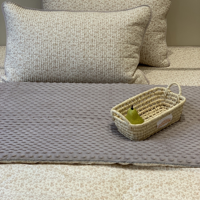 91家纺网 家纺一手货源 找家纺 2024新款舒适床盖三件套-实拍 素颜粉庄园