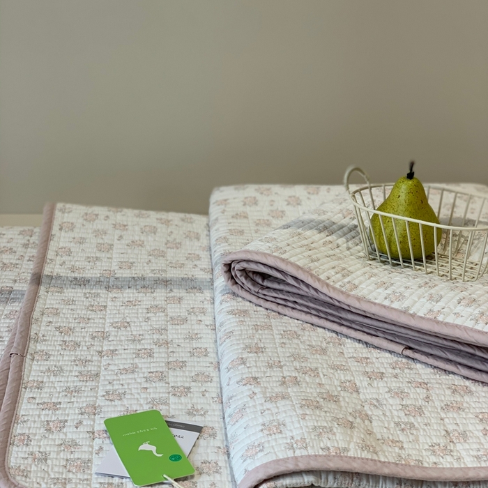 91家纺网 家纺一手货源 找家纺 2024新款舒适床盖三件套-实拍 甜心庄园