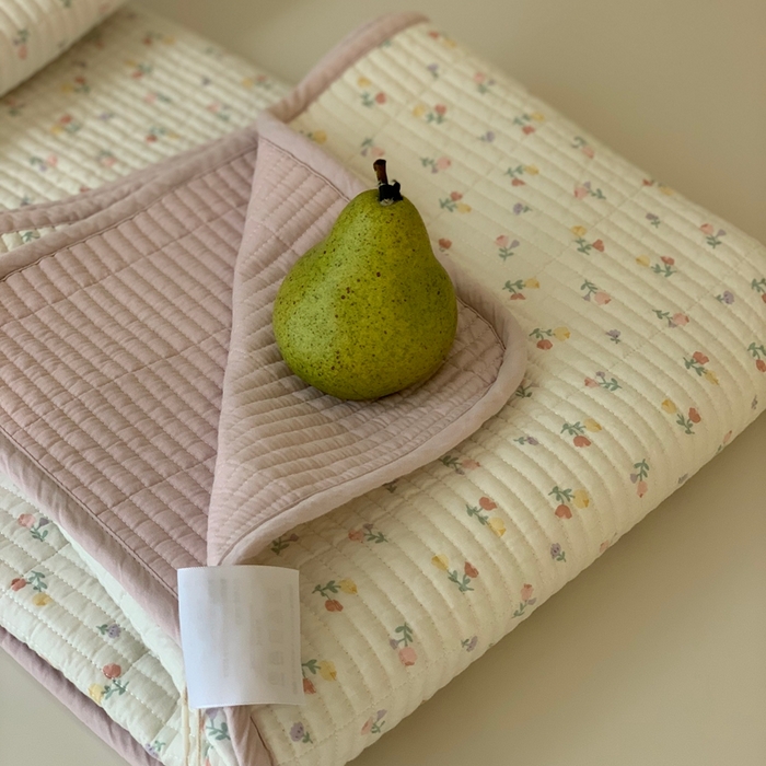 91家纺网 家纺一手货源 找家纺 2024新款舒适床盖三件套-实拍 幸福小花