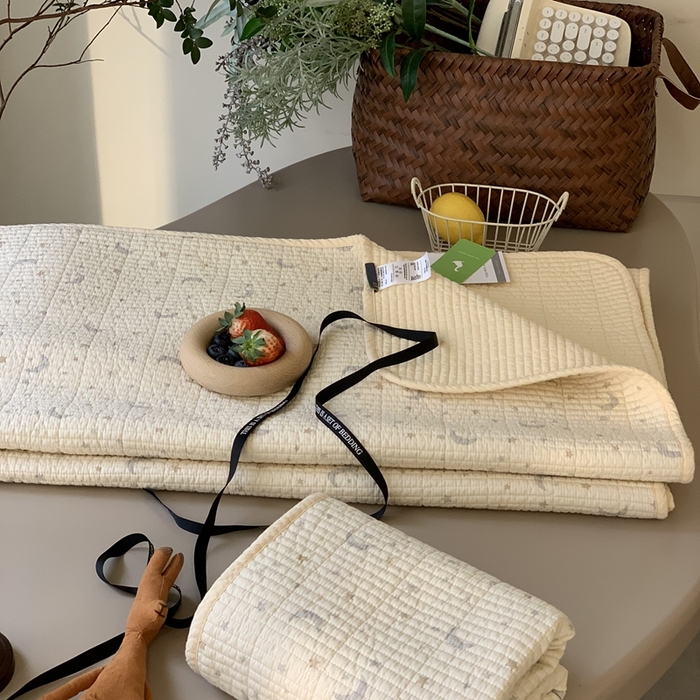 91家纺网 家纺一手货源 找家纺 2024新款舒适床盖三件套-实拍 幸运星