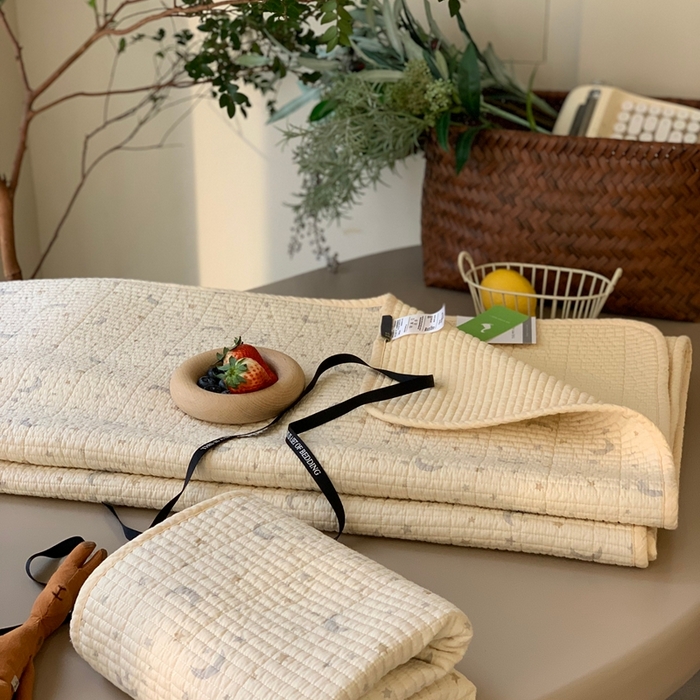 91家纺网 家纺一手货源 找家纺 2024新款舒适床盖三件套-实拍 幸运星