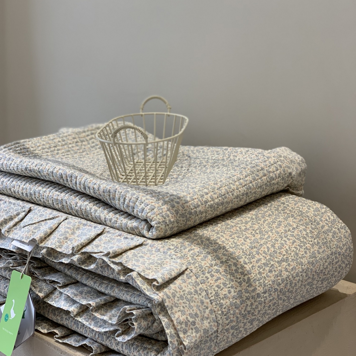 91家纺网 家纺一手货源 找家纺 （总）汇庭 2025秋冬新款芳菲庄园床盖三件套系列