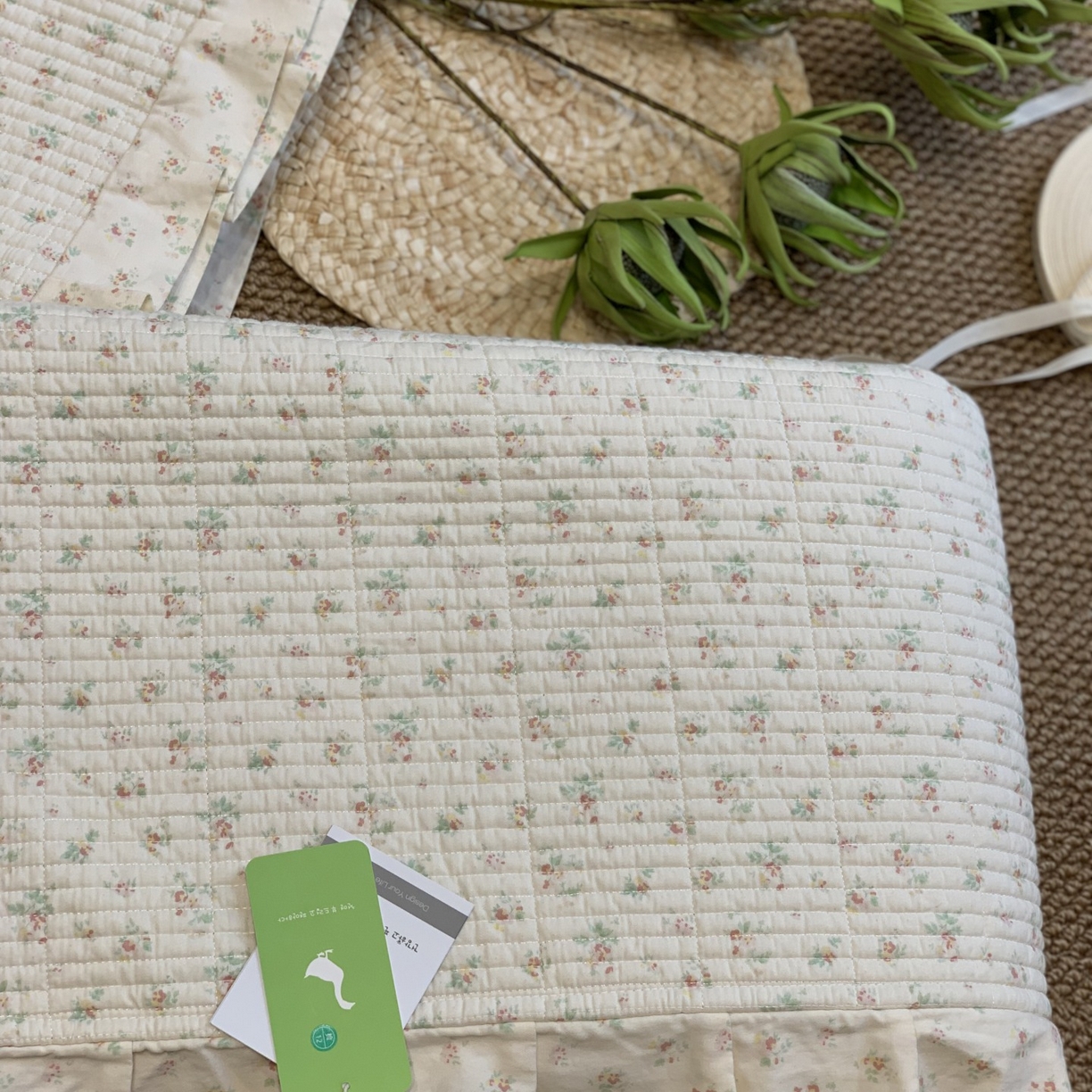 91家纺网 家纺一手货源 找家纺 （总）汇庭 2025秋冬新款芳菲庄园床盖三件套系列