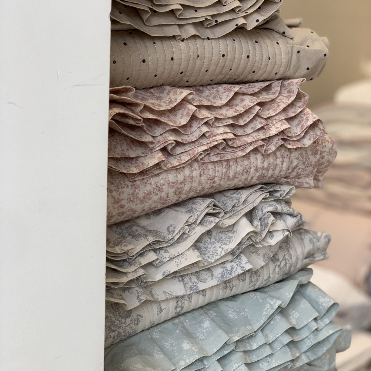 91家纺网 家纺一手货源 找家纺 汇庭 2025秋冬新款麻三月床盖三件套系列 组合