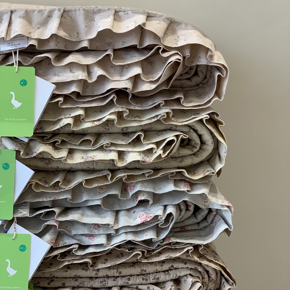 91家纺网 家纺一手货源 找家纺 汇庭 2025秋冬新款麻三月床盖三件套系列 组合