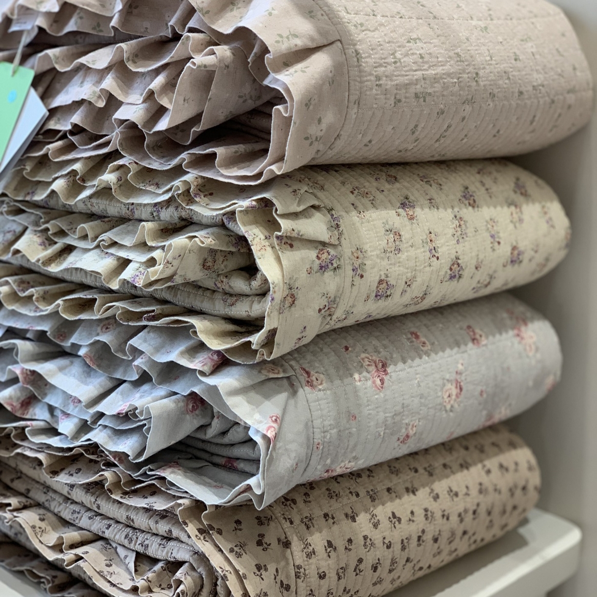 91家纺网 家纺一手货源 找家纺 汇庭 2025秋冬新款麻三月床盖三件套系列 组合