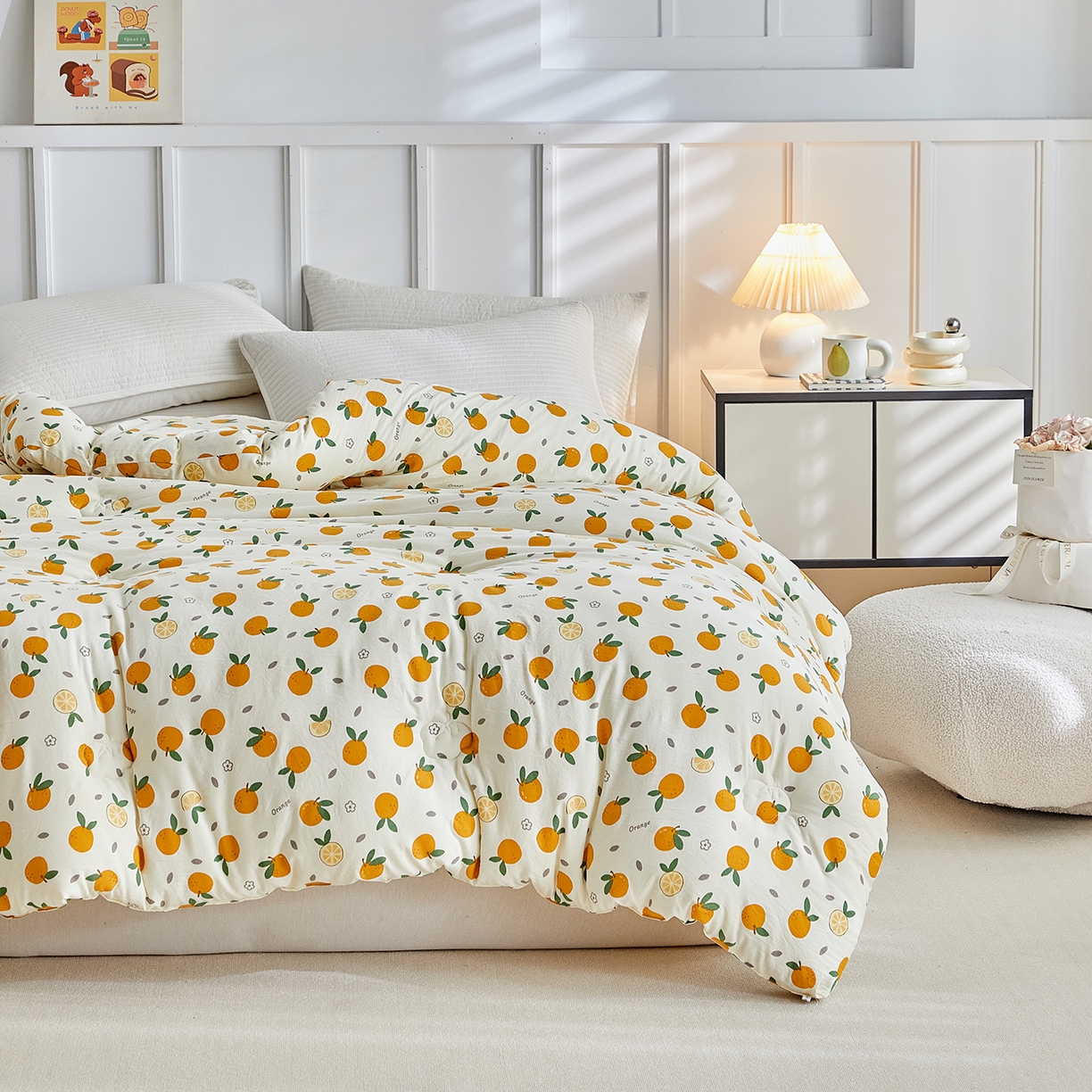 91家纺网 家纺一手货源 找家纺 （总）梦镜家纺 2025新款A类卡通棉花被被子被芯