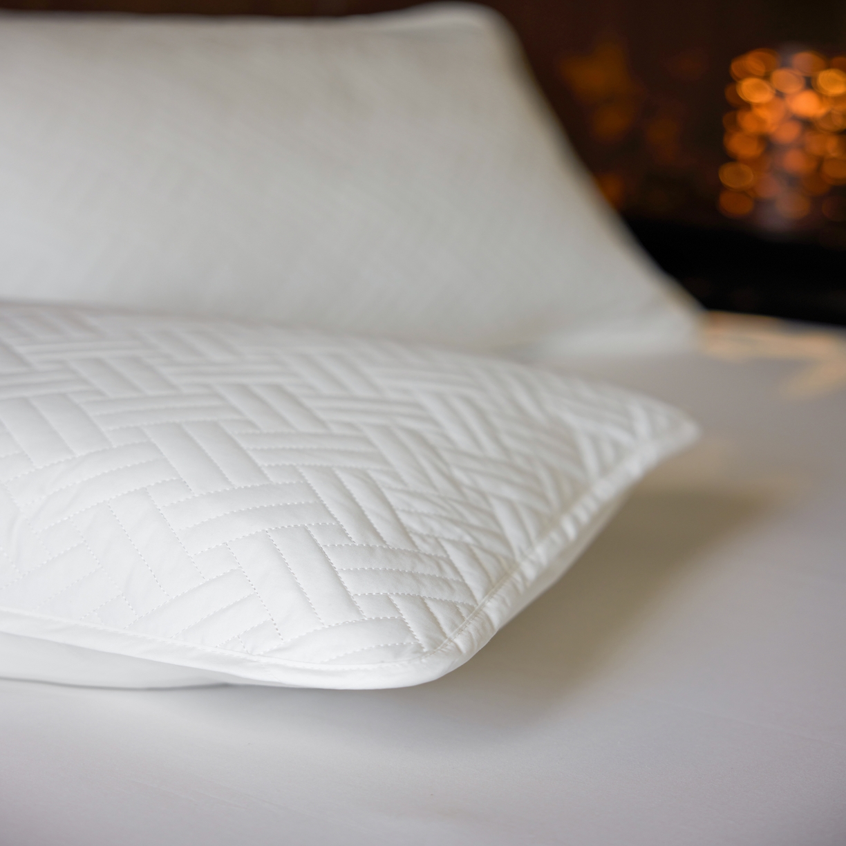 91家纺网 家纺一手货源 找家纺 （总）芯氧 2026新款Michelle 希尔顿酒店星级纯棉三防枕套