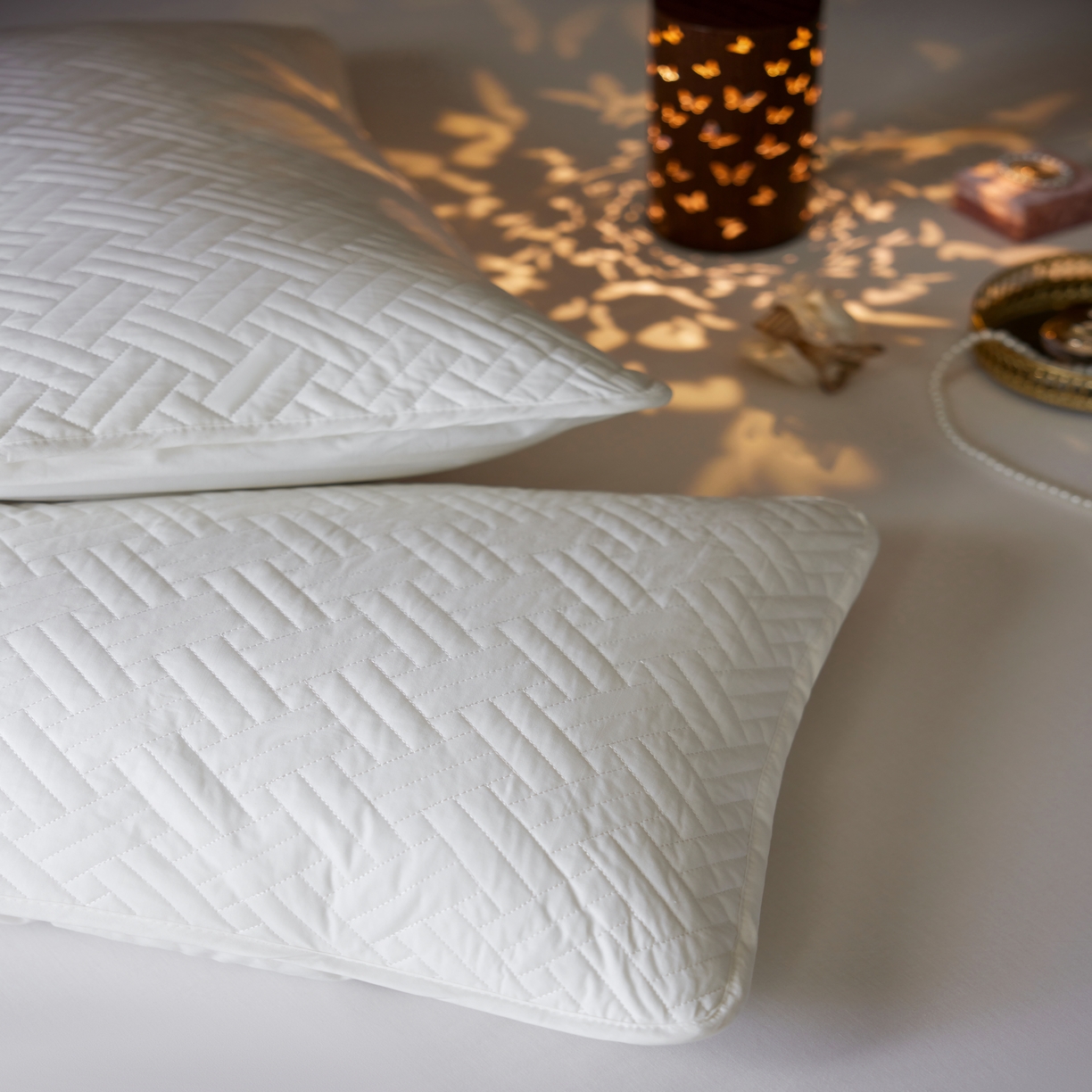 91家纺网 家纺一手货源 找家纺 （总）芯氧 2026新款Michelle 希尔顿酒店星级纯棉三防枕套