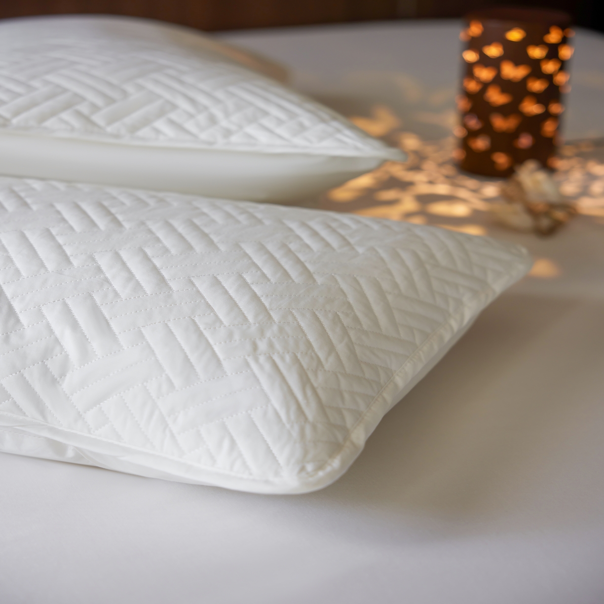 91家纺网 家纺一手货源 找家纺 （总）芯氧 2026新款Michelle 希尔顿酒店星级纯棉三防枕套