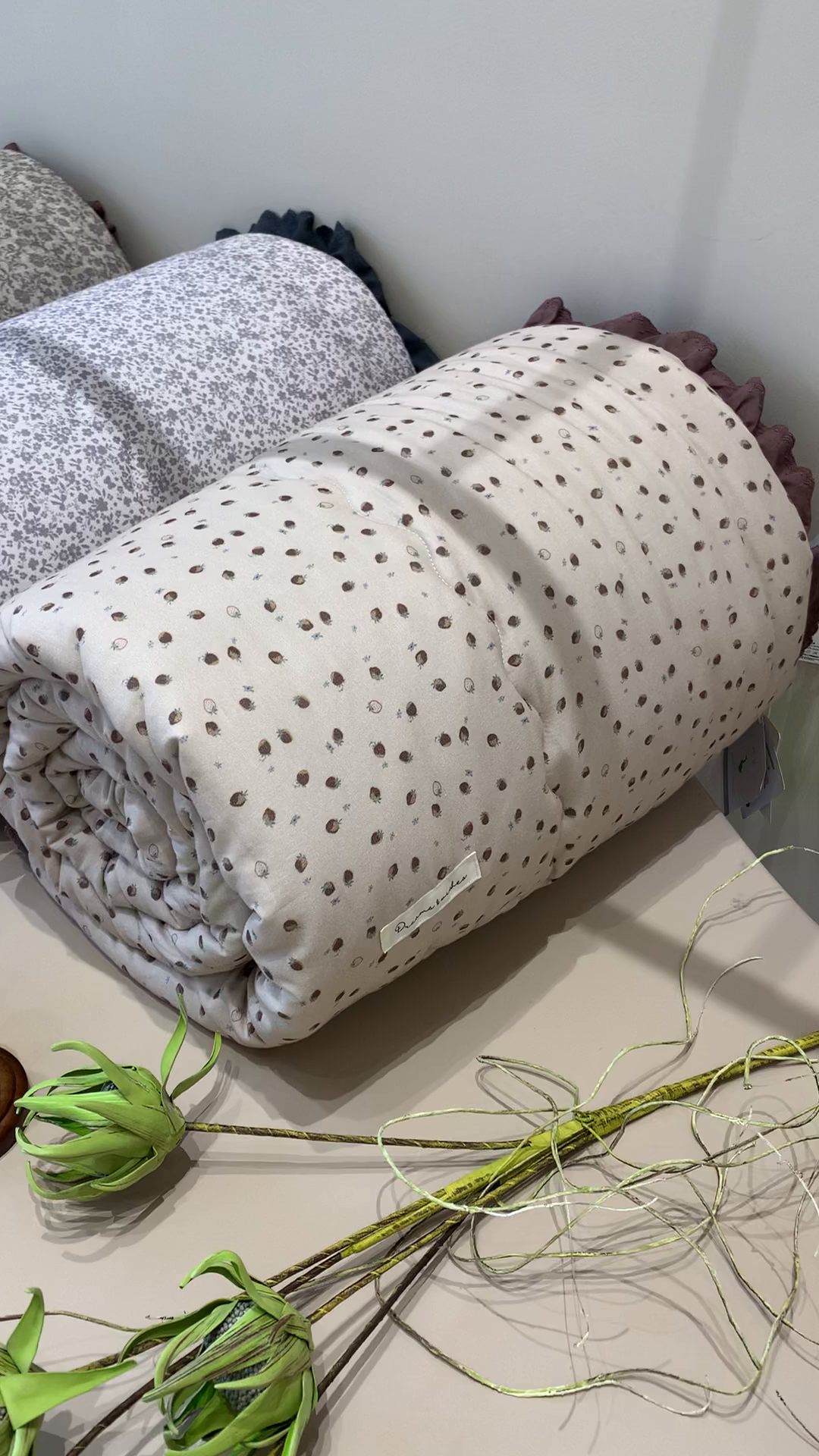 91家纺网 家纺一手货源 找家纺 （总）汇庭 2025秋冬新·花边款单双人豆豆被系列