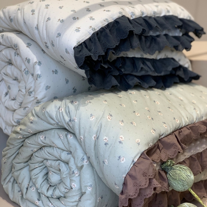 91家纺网 家纺一手货源 找家纺 汇庭 2025秋冬新·花边款单双人豆豆被系列 组合图仅供参考