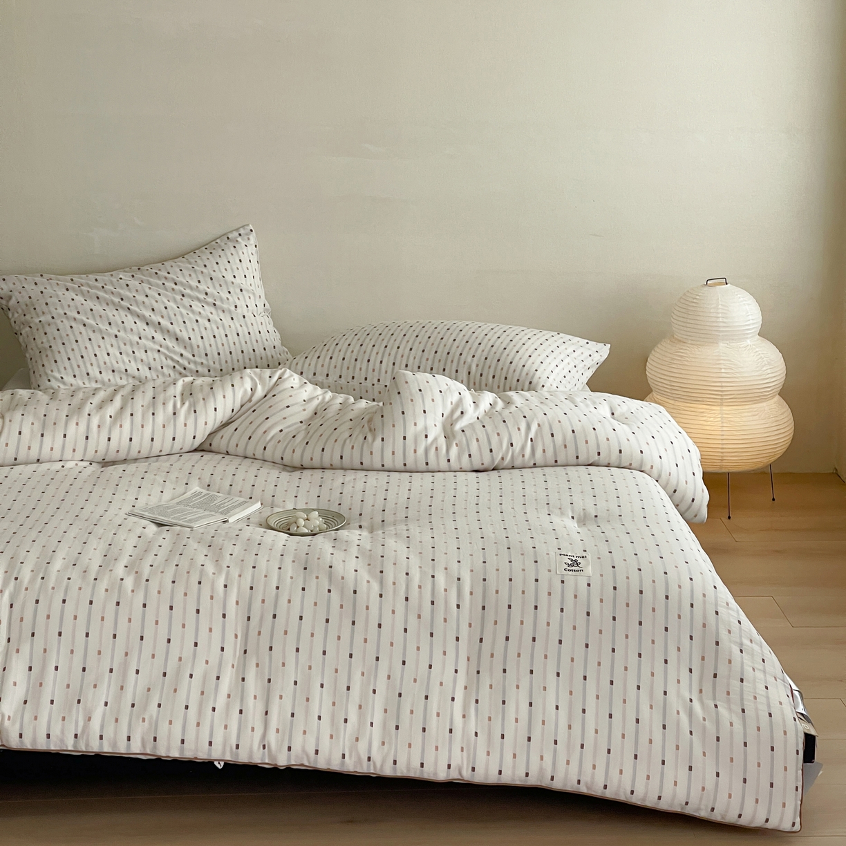 91家纺网 家纺一手货源 找家纺 佳汐蓝家纺 2025新款色织酵洗云感被 夏被 春秋被 冬被 被子被芯 极光-焦糖