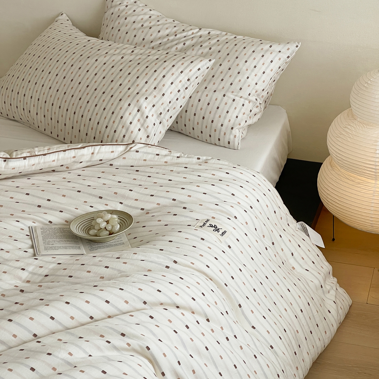 91家纺网 家纺一手货源 找家纺 佳汐蓝家纺 2025新款色织酵洗云感被 夏被 春秋被 冬被 被子被芯 极光-焦糖