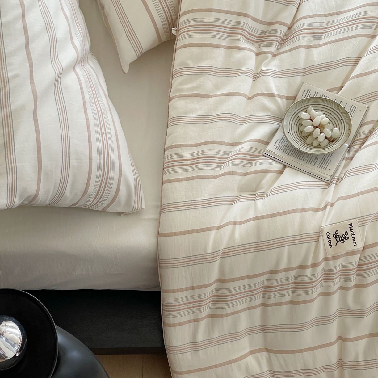 91家纺网 家纺一手货源 找家纺 佳汐蓝家纺 2025新款色织酵洗云感被 夏被 春秋被 冬被 被子被芯 岚图-雾粉