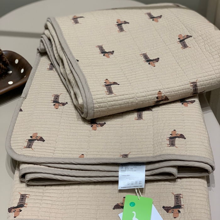 91家纺网 家纺一手货源 找家纺 （总）汇庭 2025秋冬新款慕斯单品床盖系列