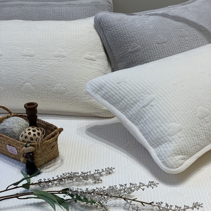 91家纺网 家纺一手货源 找家纺 （总）汇庭 2025秋冬新款·蘑菇花园床盖三件套系列