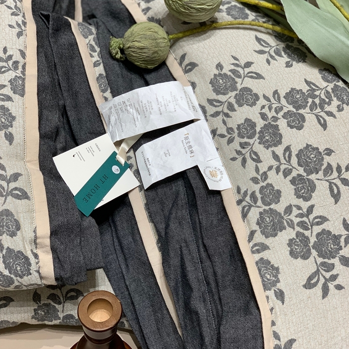 91家纺网 家纺一手货源 找家纺 汇庭 2025秋冬新款·色织大提花春秋被系列 玫瑰之约深蓝