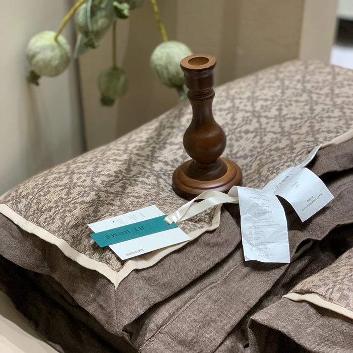 91家纺网 家纺一手货源 找家纺 汇庭 2025秋冬新款·色织大提花春秋被系列 莫奈咖