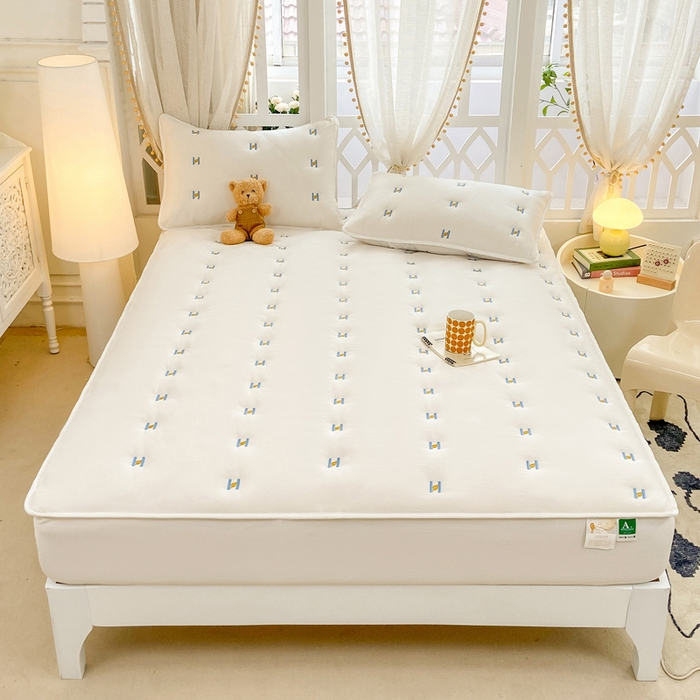 91家纺网 家纺一手货源 找家纺 （总）安逸恋 2025新款简约新疆棉花单床笠床笠单件单品床笠