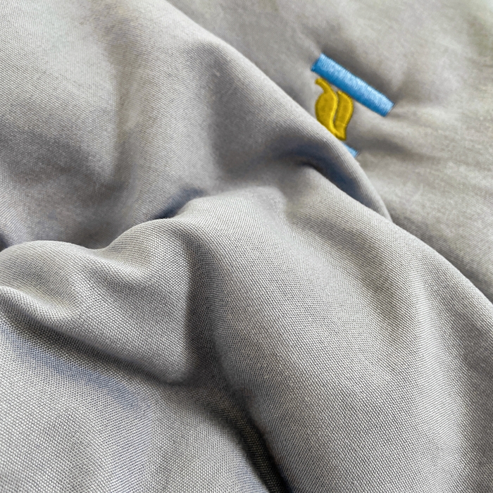 91家纺网 家纺一手货源 找家纺 安逸恋 2025新款简约新疆棉花单床笠床笠单件单品床笠 烟灰