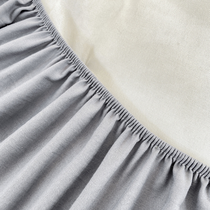 91家纺网 家纺一手货源 找家纺 安逸恋 2025新款简约新疆棉花单床笠床笠单件单品床笠 烟灰