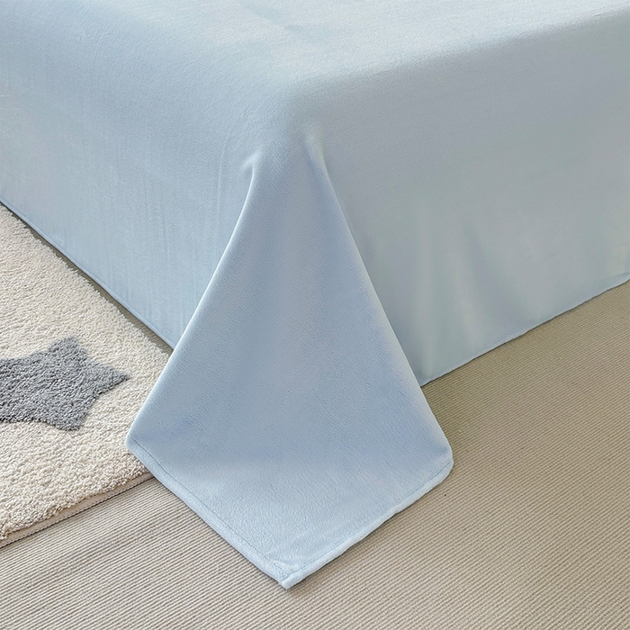 91家纺网 家纺一手货源 找家纺 ds生活馆 2025新款大版高克重双面牛奶绒四件套 奥特之光