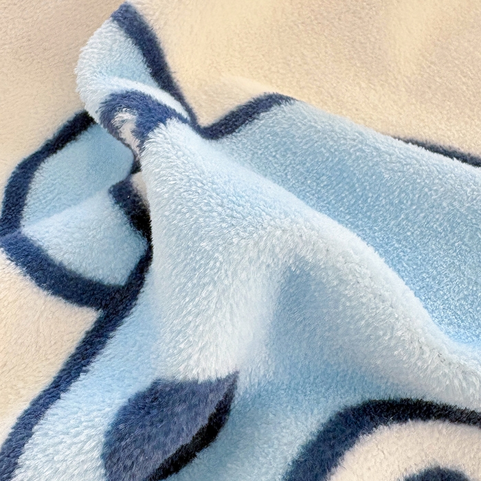 91家纺网 家纺一手货源 找家纺 ds生活馆 2025新款大版高克重双面牛奶绒四件套 瞌睡小新