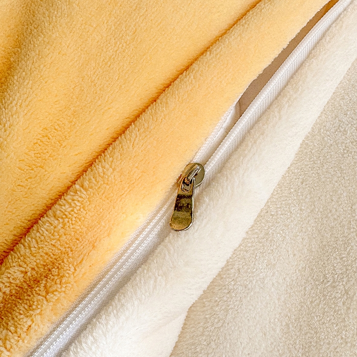 91家纺网 家纺一手货源 找家纺 ds生活馆 2025新款大版高克重双面牛奶绒四件套 探头星人